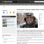 “Abramovich helps put walker back on track”