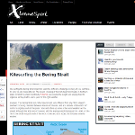 “Kitesurfing the Bering Strait”