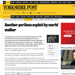 “Another perilous exploit by world walker”