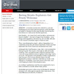 “Bering Straits Explorers Get Frosty Welcome”