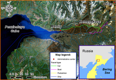 In Kamenskoye and getting ready to leave for Manily!