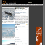 “Dimitri Kieffer update: Trekking with three traveling dogs”