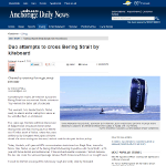 “Duo attempts to cross Bering Strait by kiteboard”
