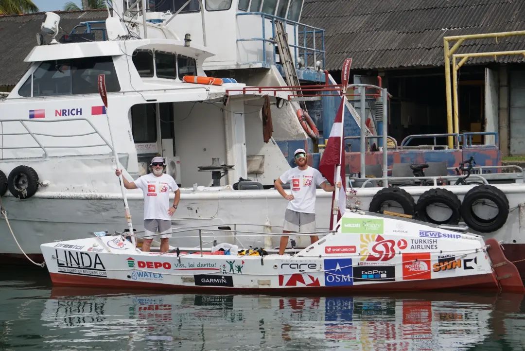 First Ocean Rowing Training Session completed from Galle, Sri Lanka to Malé. Maldives.